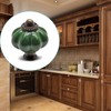 Seimneire 12pcs Dark Green Vintage Ceramic Cabinet Knobs and Drawer