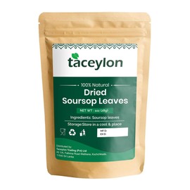 taceylon Naturally grown dried soursop leaves whole1oz(28g)