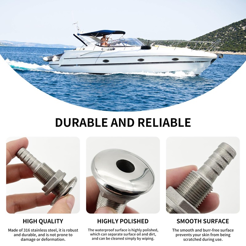 Board Passage Screw Connection Boat Breakthrough Screw Connection Breakthrough -