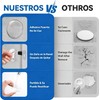 Tope para Puerta, 24 PCS Protector de Pared de Silicona,