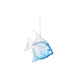 Gallerie II Acrylic Blue Fish Ornament Blue