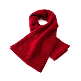 Villand 100% cashmere scarf for women, lightweight cashmere wrap scarf, red, 180 × 25 CM