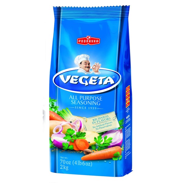 Vegeta All Purpose Seasoning and Soup Mix, 70 Ounce Bag