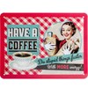 Nostalgic Art Say it 50's 26105 Have A Coffee Tin
