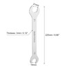 sourcing map Thin Open End Wrench 18mm x 21mm Metric