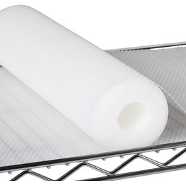 Pantry Shelf Liner for 14 inch Wire Shelving, Easy to Cut, (Thick 1.2mm) Transparent Precise Size 13.5 x 157.5 Inch, Clear Wire Shelf Liner for Shelves, Cabinet Drawer