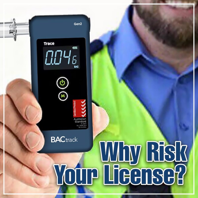 BACtrack Trace Pro Gen2 Breathalyzer Australian Standard Portable Breath Alcohol