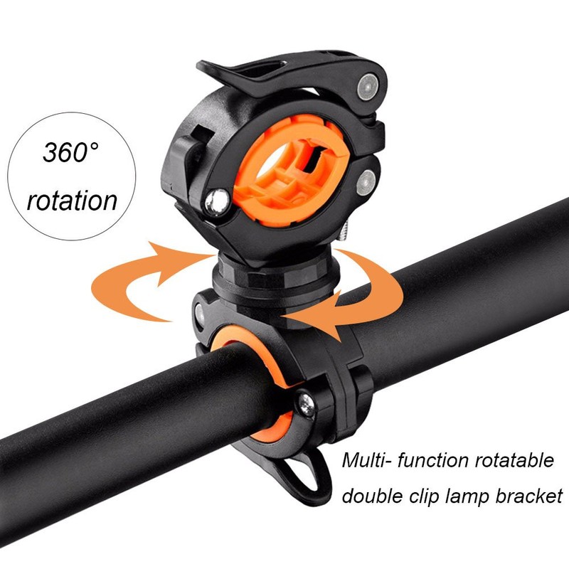 Bike Torch Clamp,Bike Flashlight Mount,Bike Torch bracket,bike Light Clamp Pack