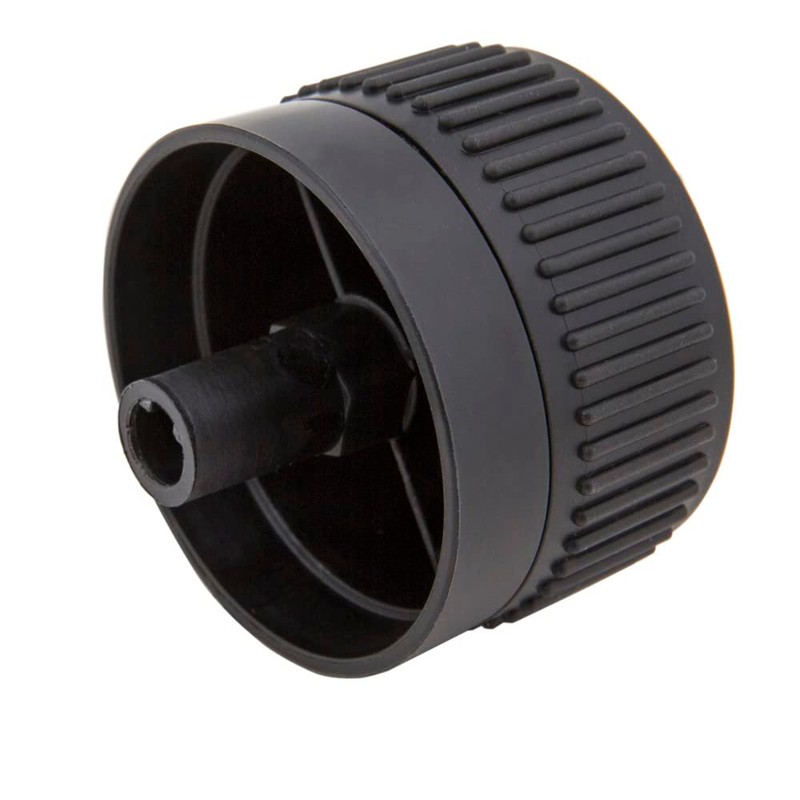 Broil King, 17010, Large Control Knob Resin and Chrome, Silver