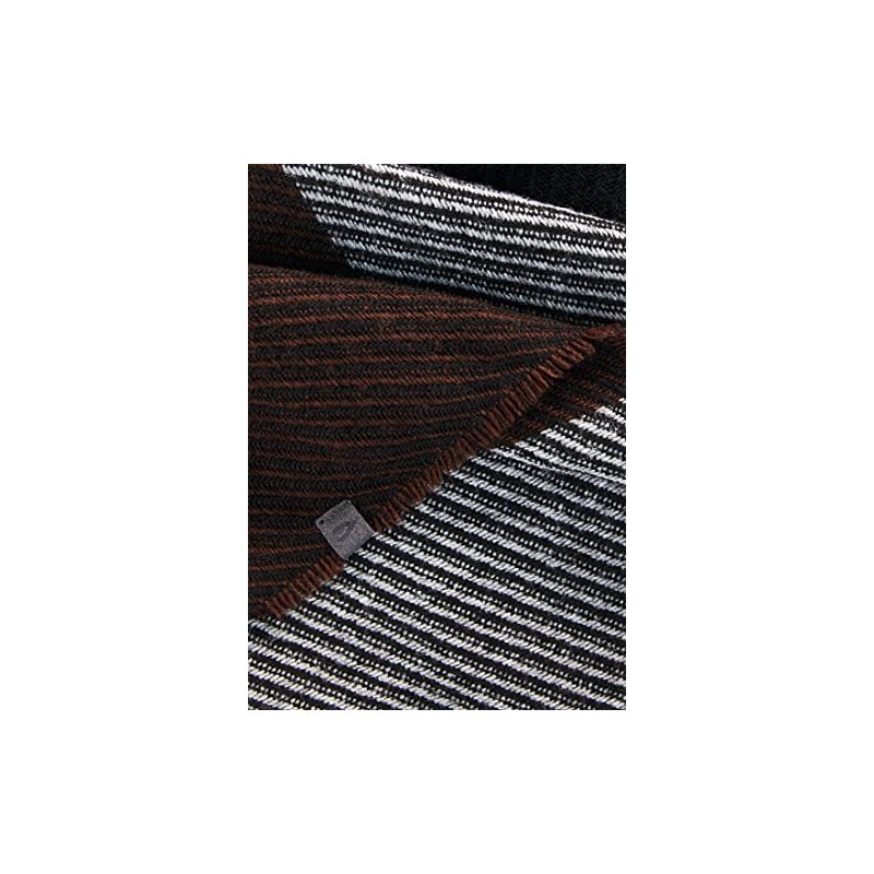 camel active Men's Lightly Scarf, Graphite Gray