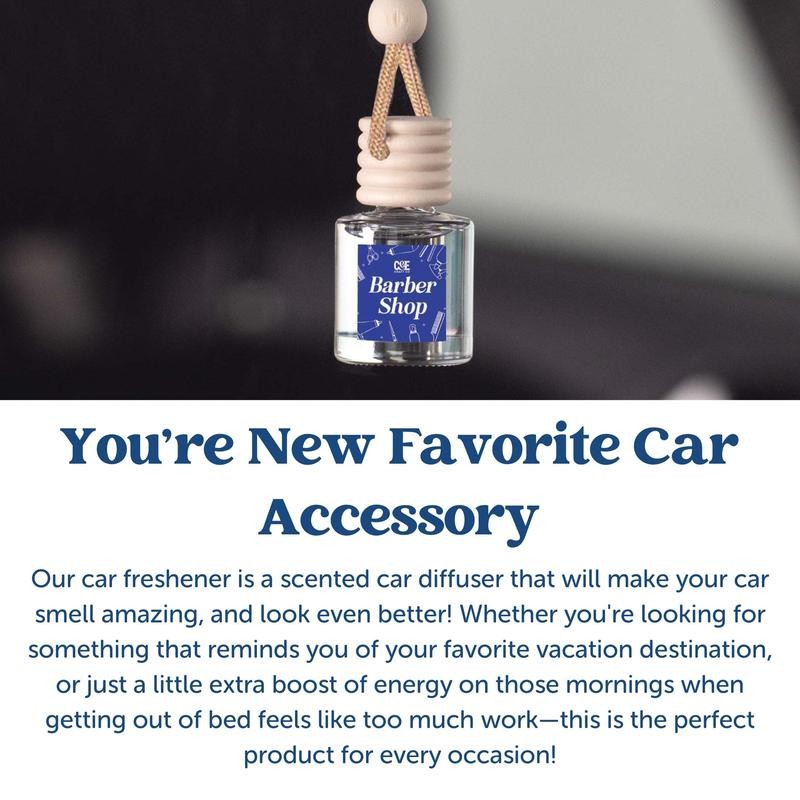 Scented Car Air Freshener - Long Lasting Car Diffuser -