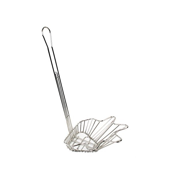 Thunder Group SLTB018T, 18-Inch Triangle Taco Salad Bowl Basket, Deep