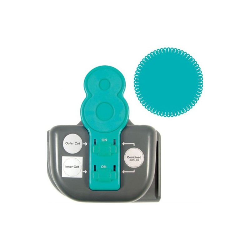 We R Memory Keepers Lucky Paper Punch, Retro Scallop