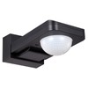 UKEW Outdoor Black IP65 360° Degree Dual Mount Wall or