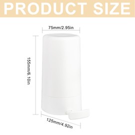 Limeow 1 Piece Soap Mill Soap Mill Solid Soap Rasp Soap Container Soap Box Rasp Soap Dispenser Soap Box Travel for Solid Hand Disinfectants, Sealed and Waterproof