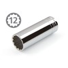 TEKTON 1/2 Inch Drive x 13/16 Inch Deep 12-Point Socket