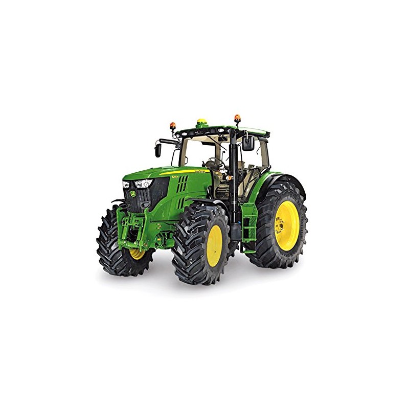 siku 3282, John Deere 6210R Tractor, 1:32, Metal/Plastic, Green, Ackermann