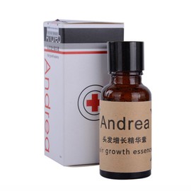 5 x 20ML Andrea Hair Growth Essence Hair Loss Stop Fast Hair Growth Products Regrow Scalp Treatments Ginger Genseng Raise Dense Hair Liquid For Damaged Hair Enhance Your Overall Hair Condition