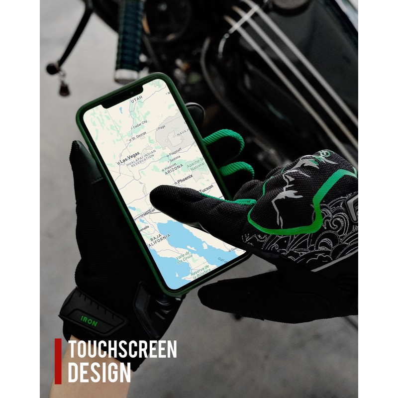 BORLENI Men's Motorcycle Gloves