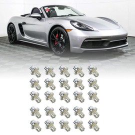 Replacement Rivets, 25 Pcs Car Wheel Rim Rivets Lip Rivets Nuts ABS Replacement Rivets for AH Ds Series Wheel Rims Lip Screw Tire