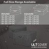 ULTCOVER Patio Fire Pit Table Cover Square 44 inch Outdoor