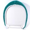 Madeals Microfiber Toilet Lid Cover Soft and Absorbent, Comfortable Bathroom