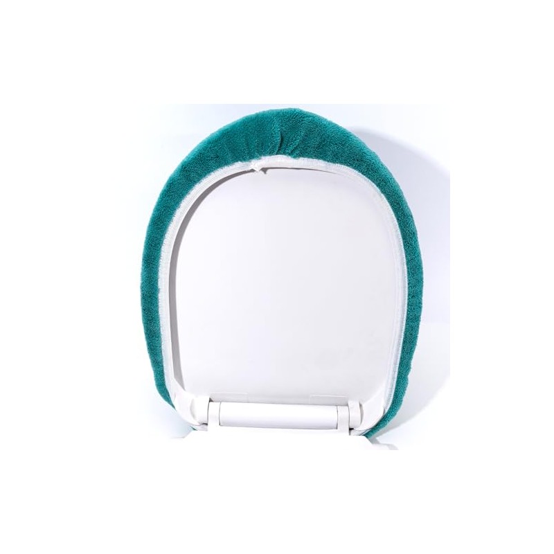 Madeals Microfiber Toilet Lid Cover Soft and Absorbent, Comfortable Bathroom