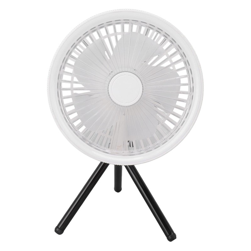 Tripod Stand Fan USB Rechargeable Retractable Portable Camping Fan Hanging