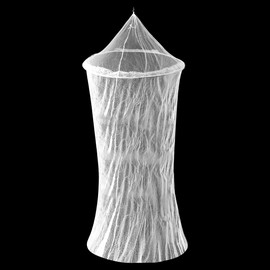 Lotsdonxia Double Bed Mosquito Net – Hanging Dome Design Indoor & Outdoor Use for Camping, Bedrooms, and Protecting Against Mosquitoes (250x900x60cm)