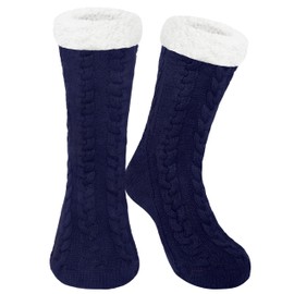 Justay Sowarm Mens Slippers Socks Fluffy Socks For Men Non Slip Socks Super Soft Warm Winter Socks Home Socks Gifts For Men