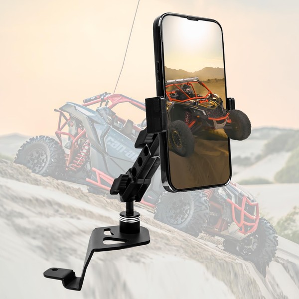 West-xingzhe X3 Phone Mount Aluminum Dashboard 360° Adjustable Cell Phone