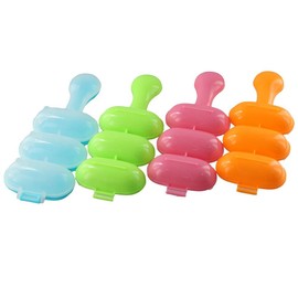 hobbyme Rice Ball Shaker, 5 Pcs Ball Shaped Onigiri Molds with Mini Rice scoop, DIY Rice Ball Moulds, Sushi Maker for Kids Lunch Bento Box, Home Kitchen Lunch Gadgets(Pink/Blue/Green/Orange)