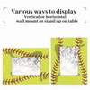 Funky Qiu 8x10 Picture Frame Sport Baseball Softball Lace Photo