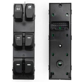 UOIENRT 93571-2S000 Window Master Control Switch Front Left Electric Car, Replacement for Hyundai IX35 Tucson 2010-2015 Front Left Car Power Window Switch, Replace 935712S000