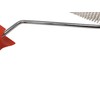 Aeration roller., white/red