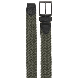 Redbridge Braided Belt Elastic Flexible Adjustable Unisex Stretch Belt, khaki