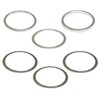 FregocS BIC-HSS-AL-6p Bicycle Headset Spacer, Convenient, Set of 6, Aluminum