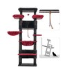 Gitelsnour Cat Tree for Indoor Cats Large Adult, 74" Cat