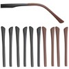 5 Pairs Anti-Slip Silicone Eyeglass End Tips Ear Sock Pieces