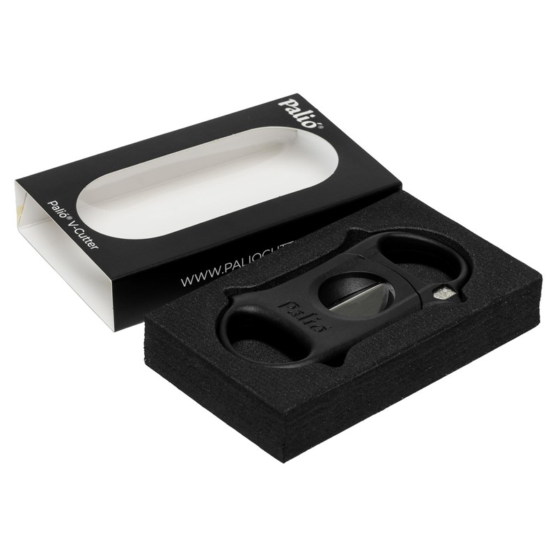 Palio VCut Cigar Cutter (Black)