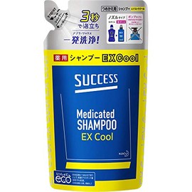 Success Medicated Shampoo, Extra Cool Refill, 10.8 fl oz (320 ml) x 2 Packs