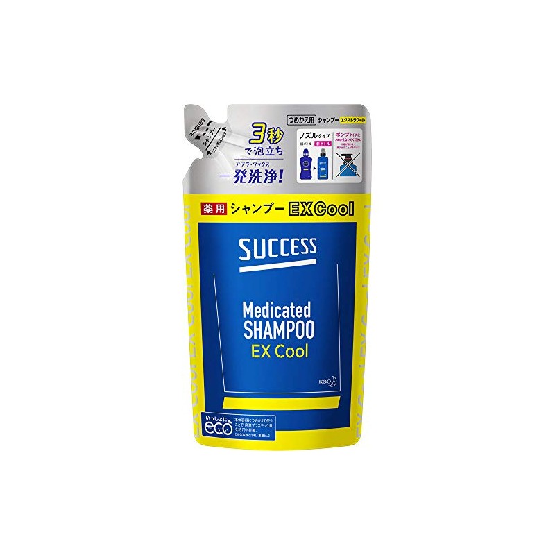 Success Medicated Shampoo, Extra Cool Refill, 10.8 fl oz (320