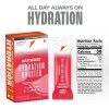 Gatorade Hydration Booster Electrolyte Drink ,Strawberry Watermelon 2.1 oz, 6