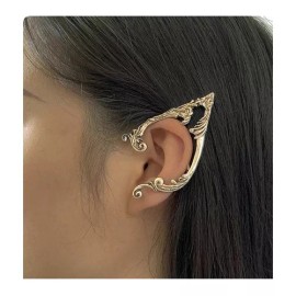 Launers Pendientes Elfo Pez, Alas De Hada Sin Piercing 1 Pza