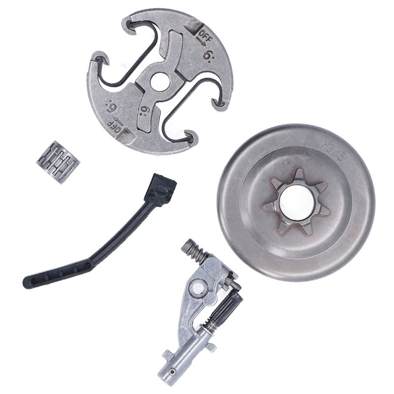 7 Teeth Clutch Drum Oil Pump Kit 17x30mm Gear Iron