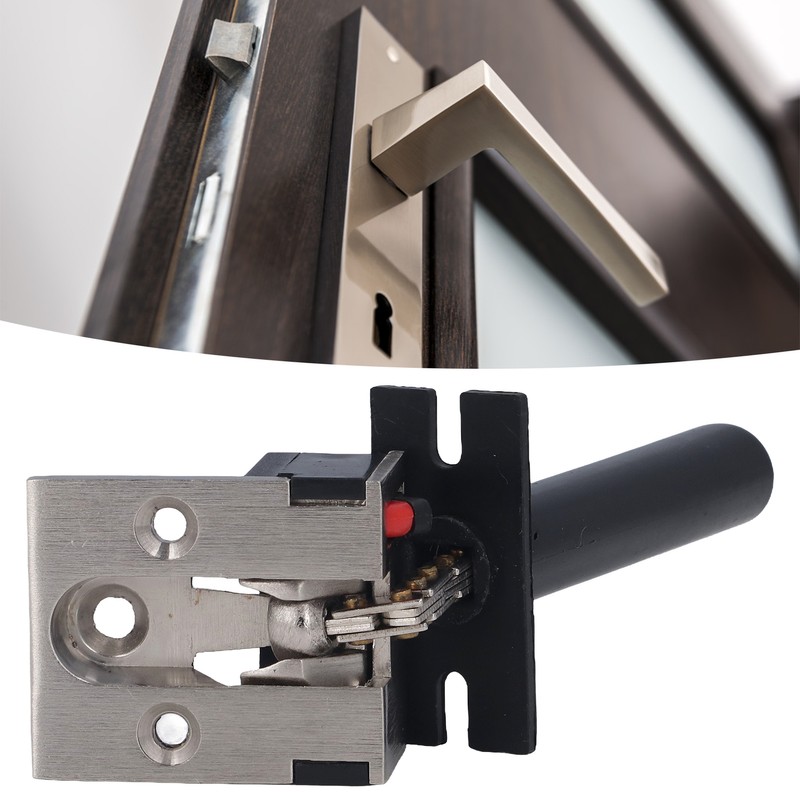 Concealed Zinc Alloy Anti Theft Buckle Door Lock Latch Chain
