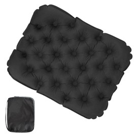 DEARBAG Inflatable Camping Seat Cushion, Portable Travel Air Seat Cushion, Waterproof Seat Pads, Outdoor Seat Mat, Playground Mat for Beach, Backpacking, Hiking, Fishing, Boating, Seat Pad