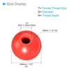 CoCud Thermoset Ball Knob M12 Female Threaded 40mm Diameter Plastic