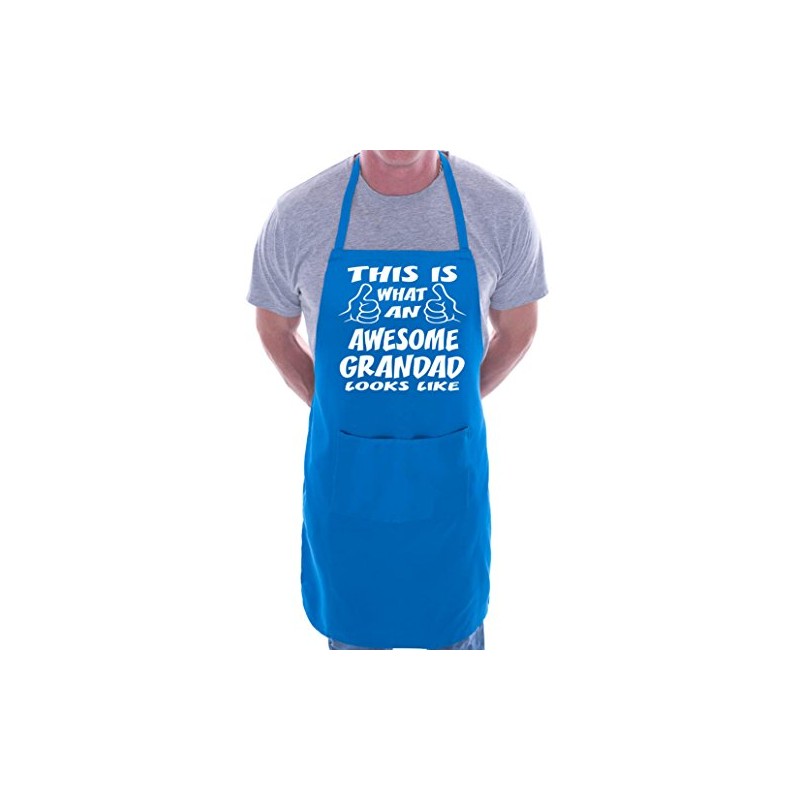 This is What Awesome Grandad BBQ Cooking Funny Novelty Apron