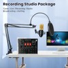 Home Studio Recording Kit Podcast Music Mixer Equipment Condenser Microphone
